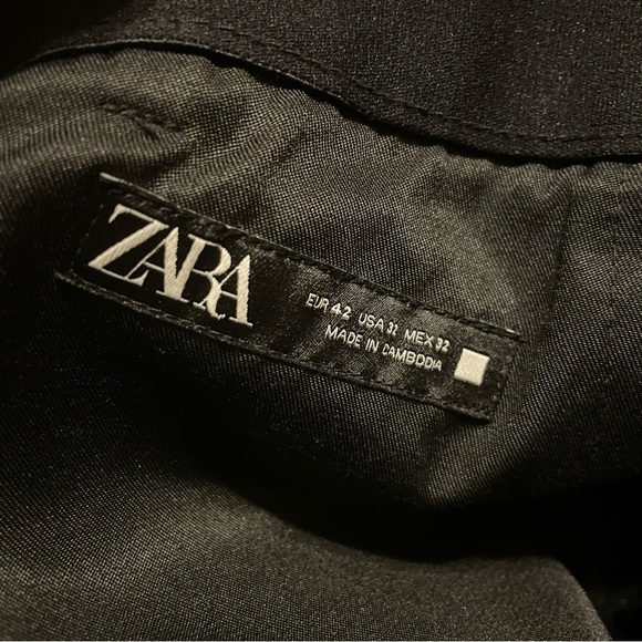 Zara Men Skinny Biker Trouser Pants 9621/461/800 - Picture 9 of 9